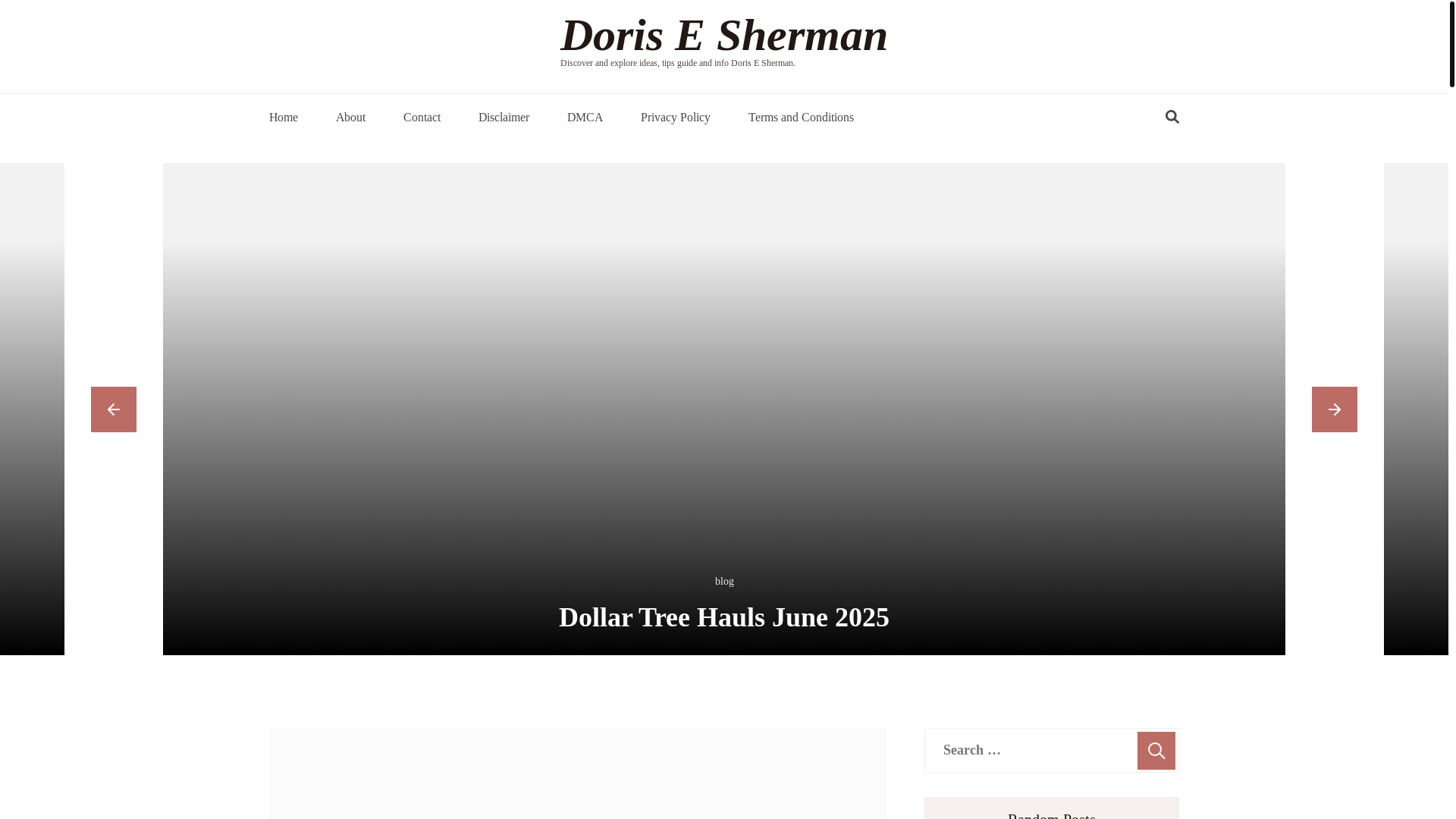 website screenshot of https://doriseshermang.pages.dev/