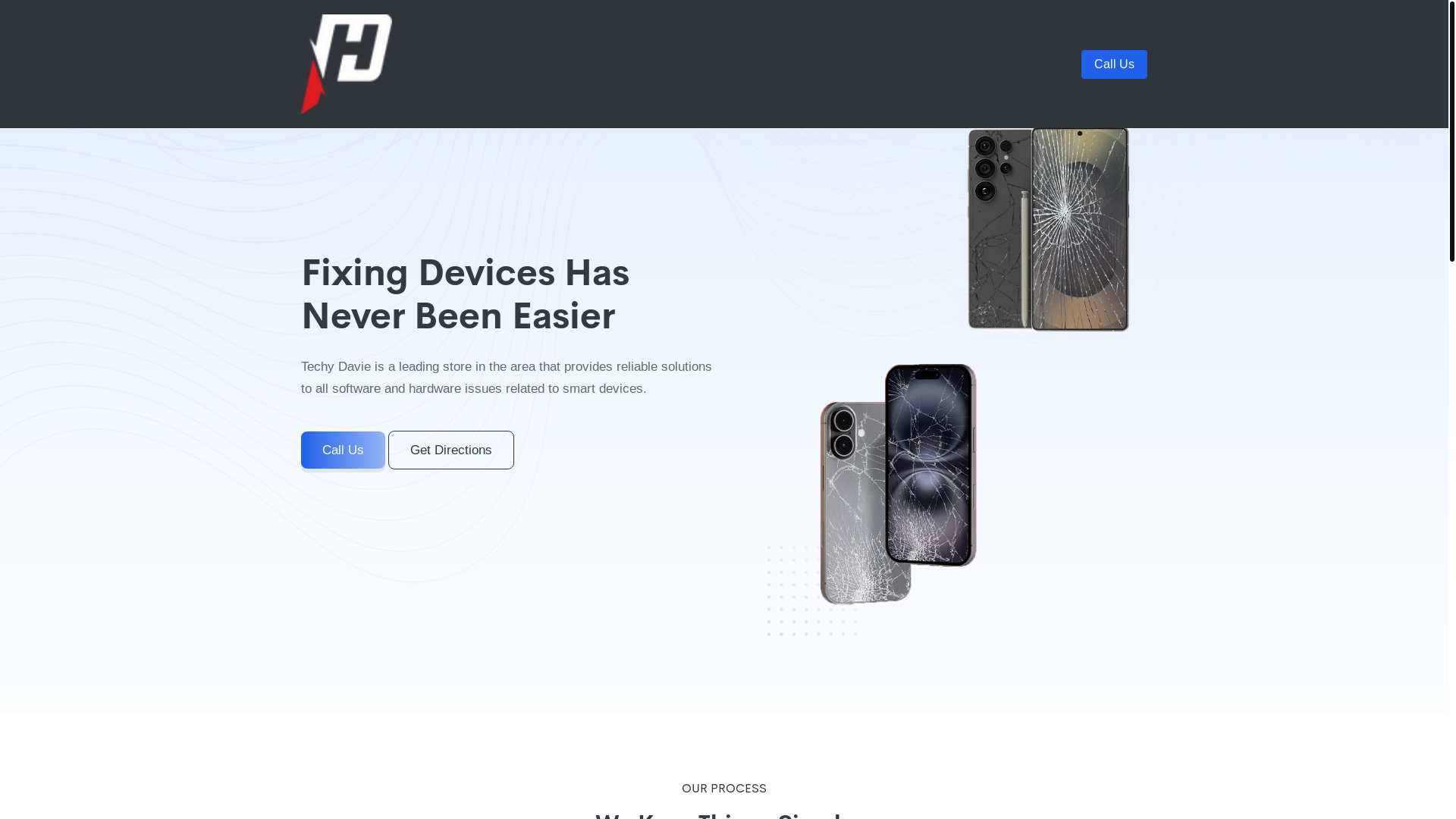 website screenshot of https://phonehubstonemountain.us/