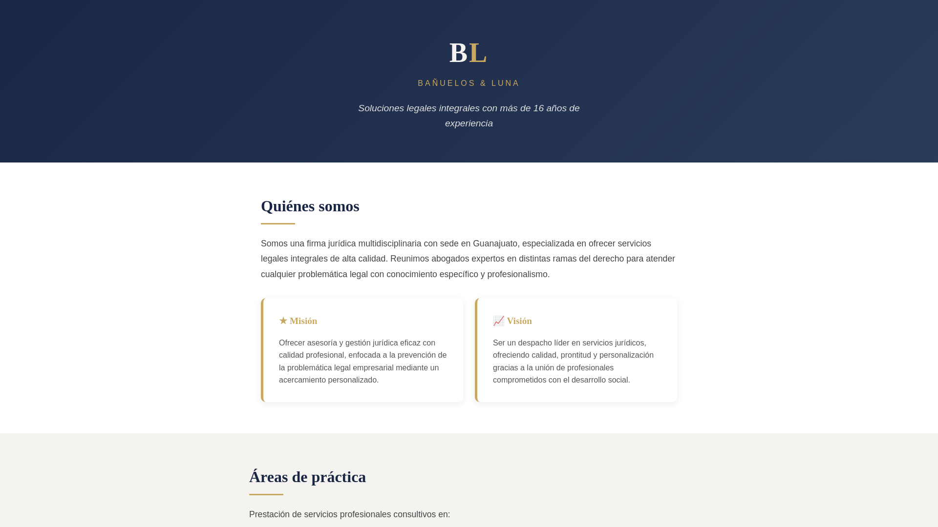 website screenshot of https://bl-serviciosestrategicos.com/