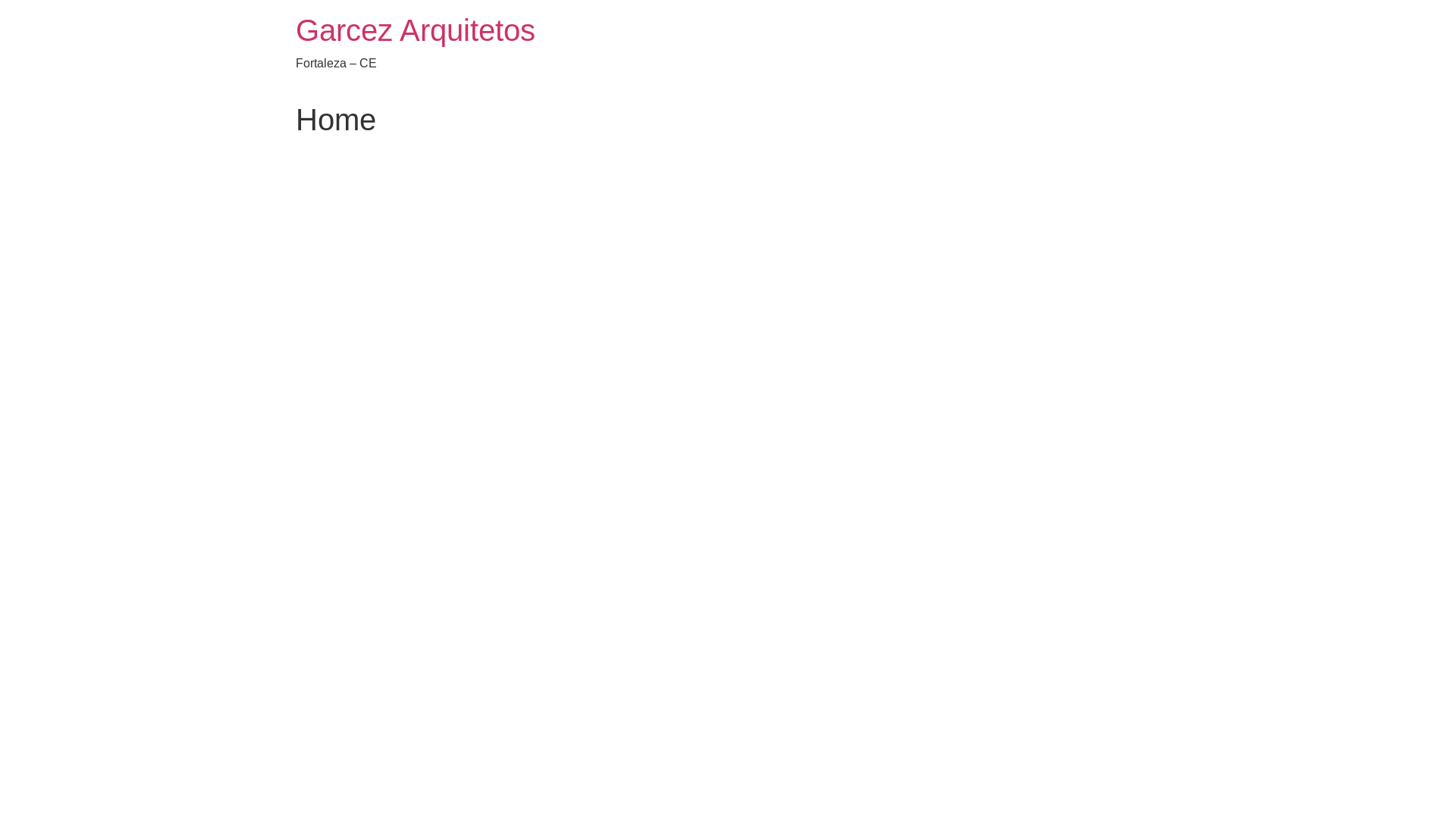 website screenshot of https://garcezarquitetos.com.br/