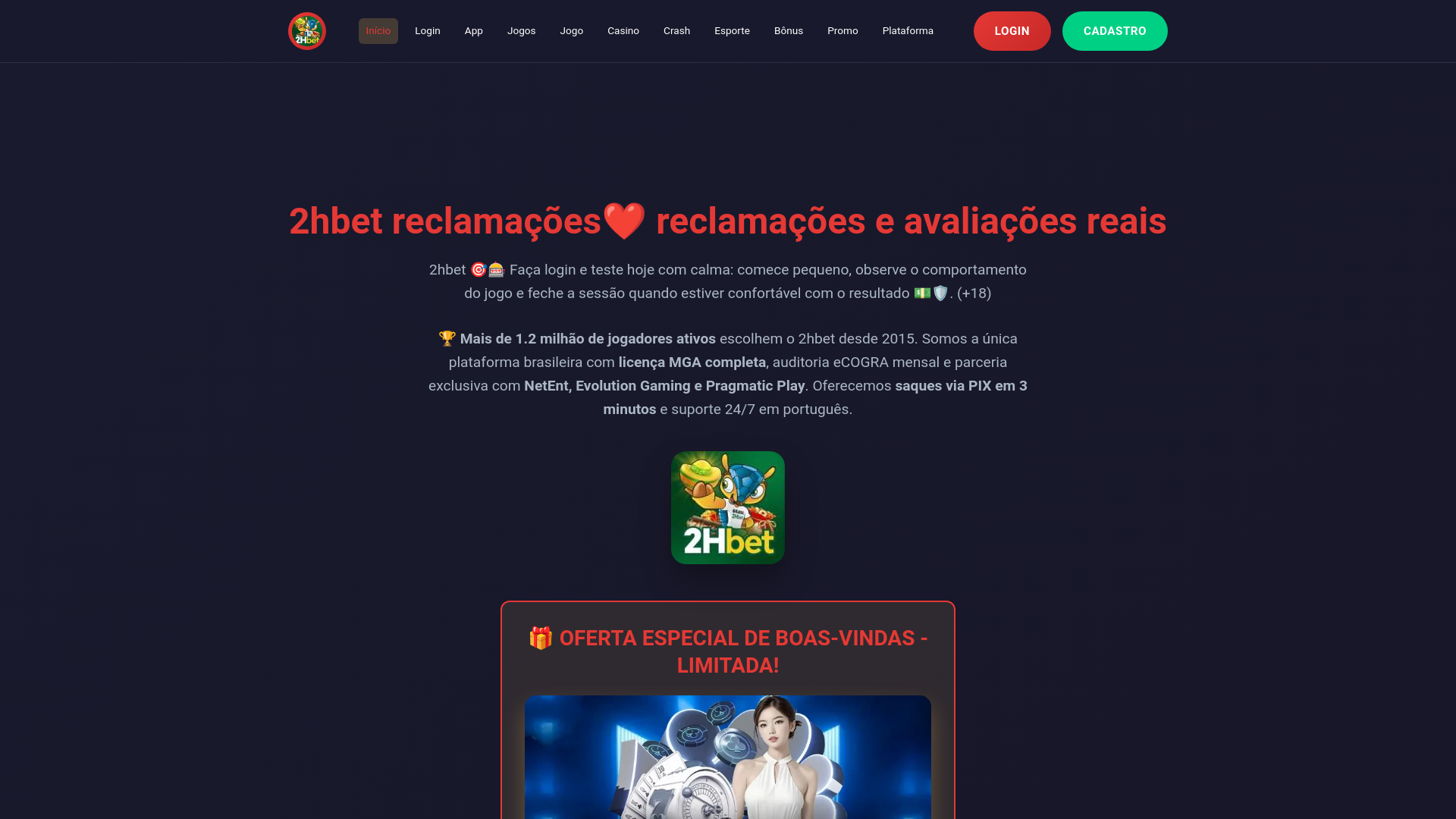 website screenshot of https://2hbetfj.com