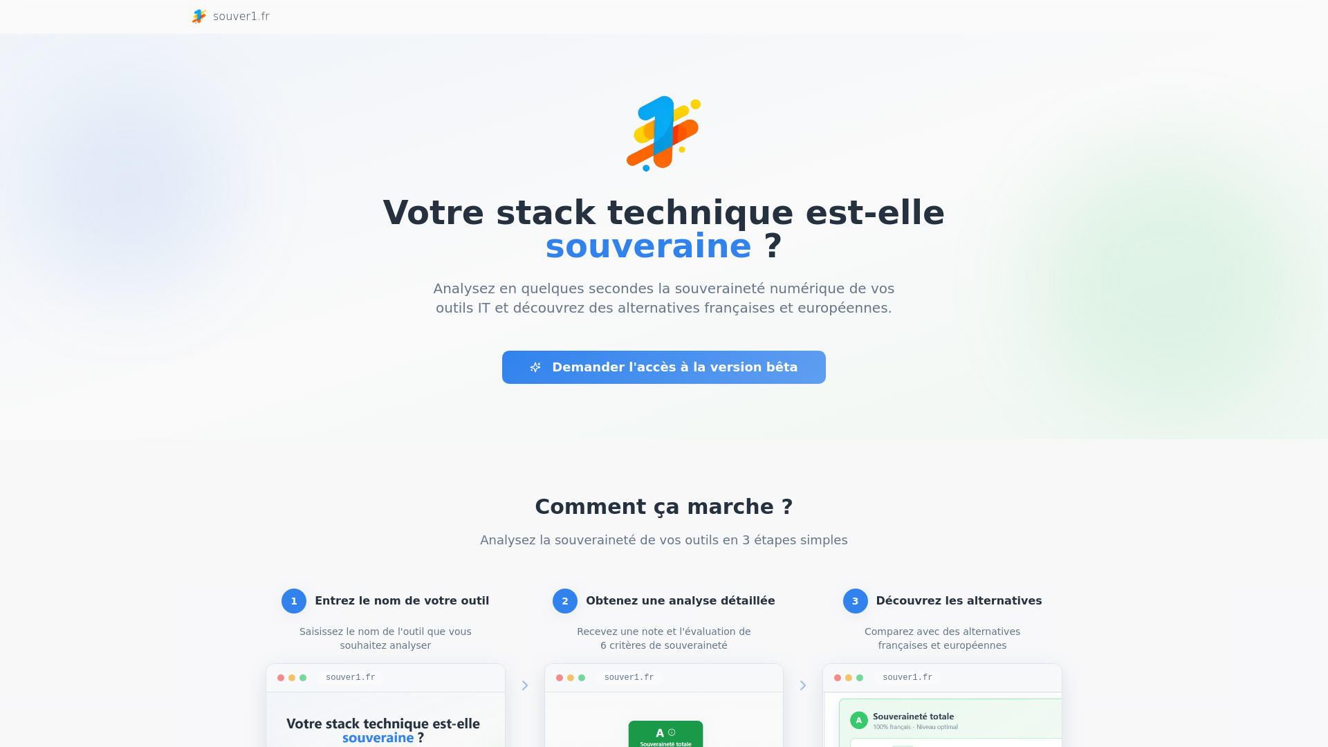 website screenshot of https://souver1.com/