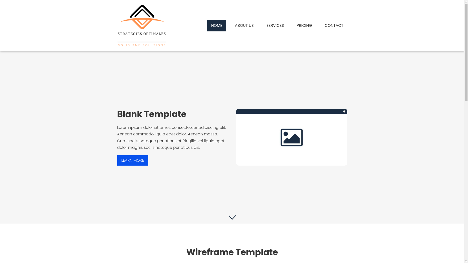 website screenshot of https://strategies.co.ke/