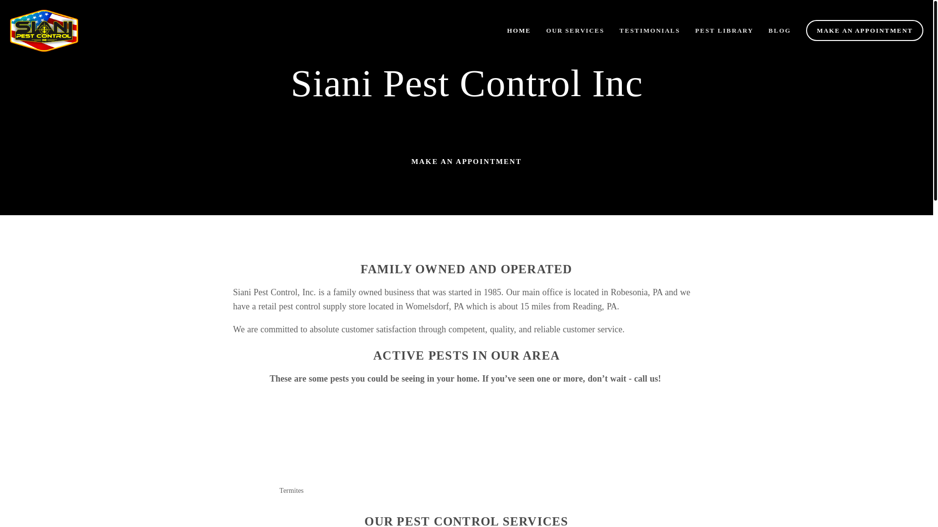 website screenshot of https://sianipc.com/