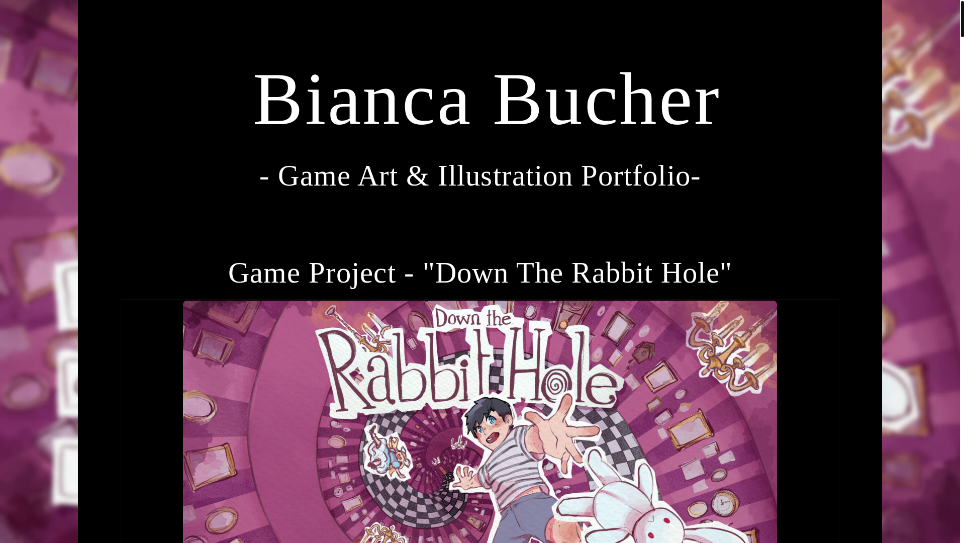 website screenshot of https://biancabucher.de/