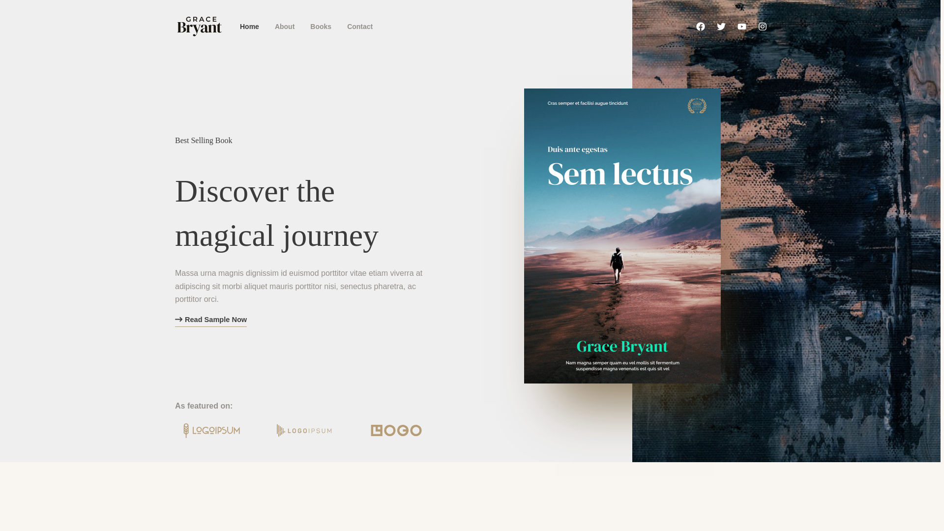 website screenshot of https://delineationpress.com