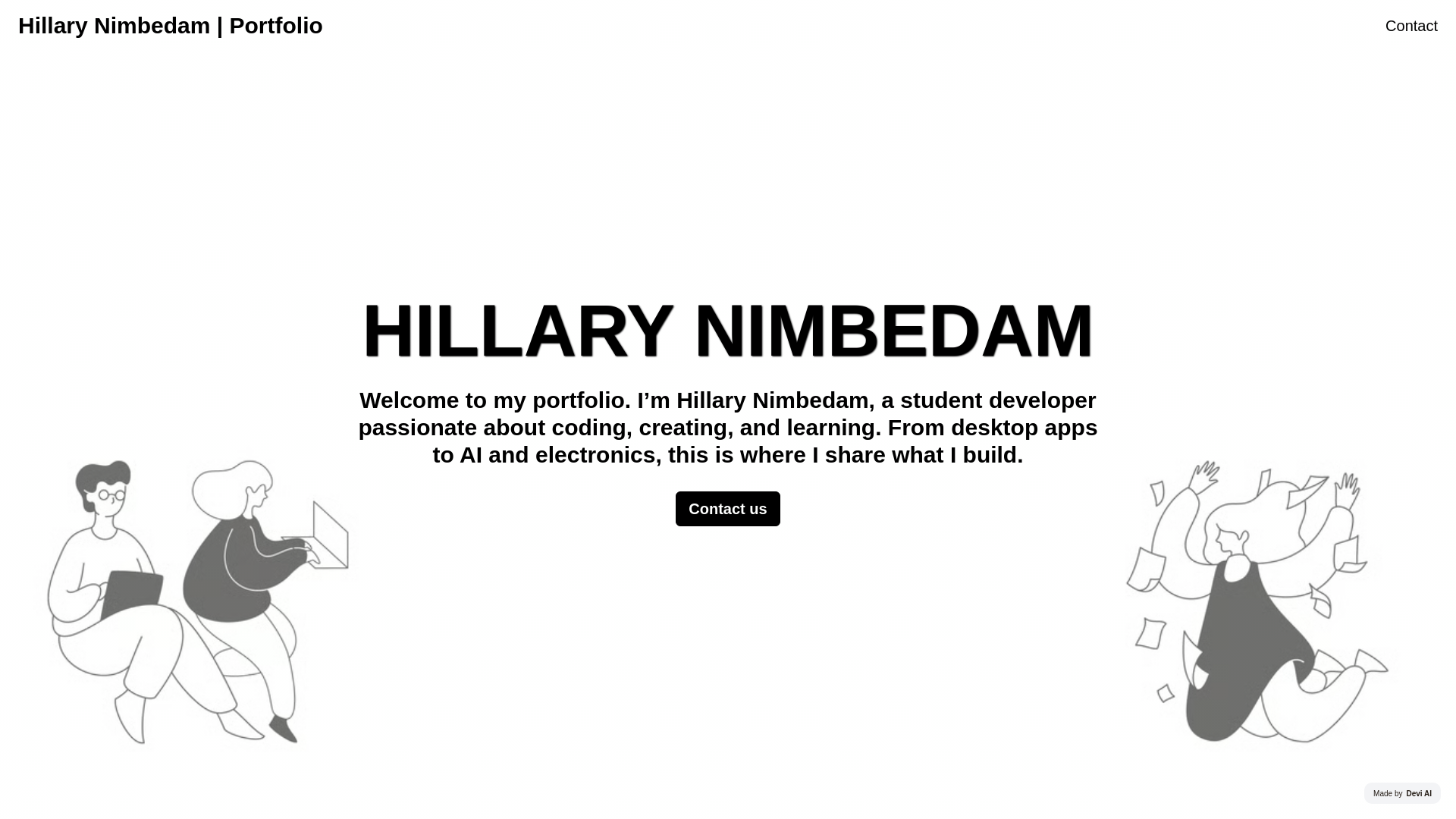 website screenshot of https://hillstechgh.pages.dev/