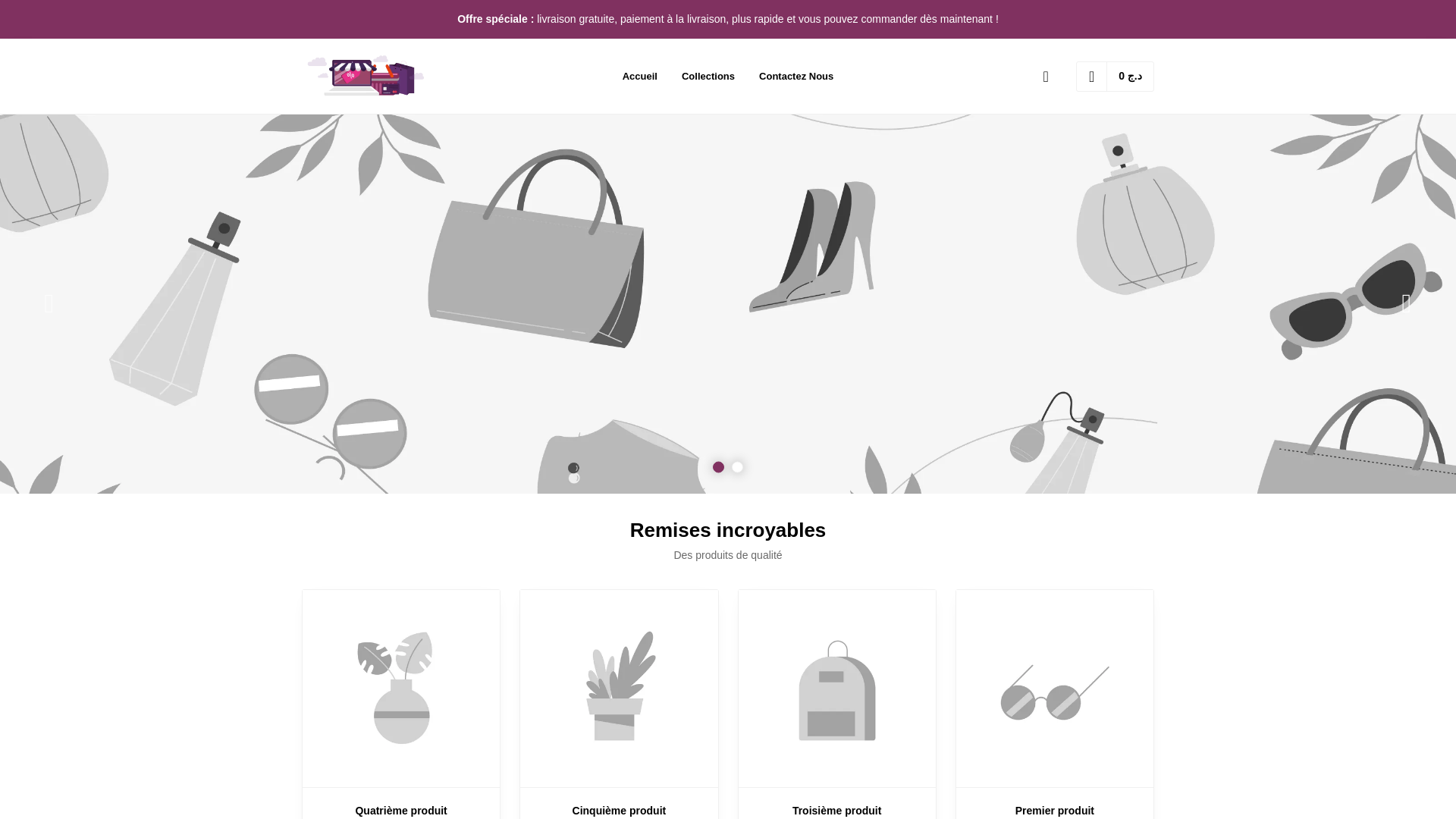 website screenshot of https://dermo-selection.com/