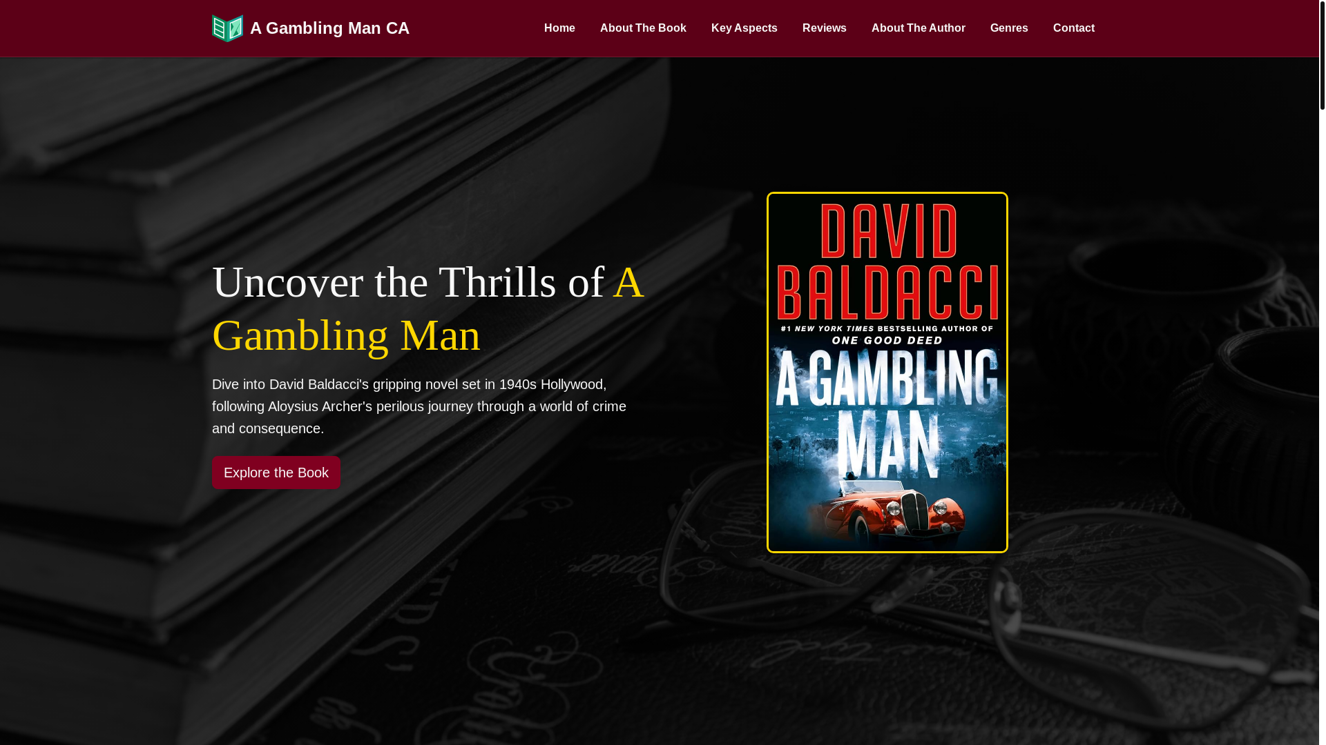 website screenshot of https://agamblingmanca.com/