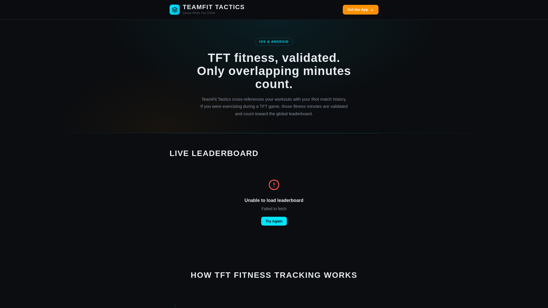 website screenshot of https://teamfittactics.pages.dev/