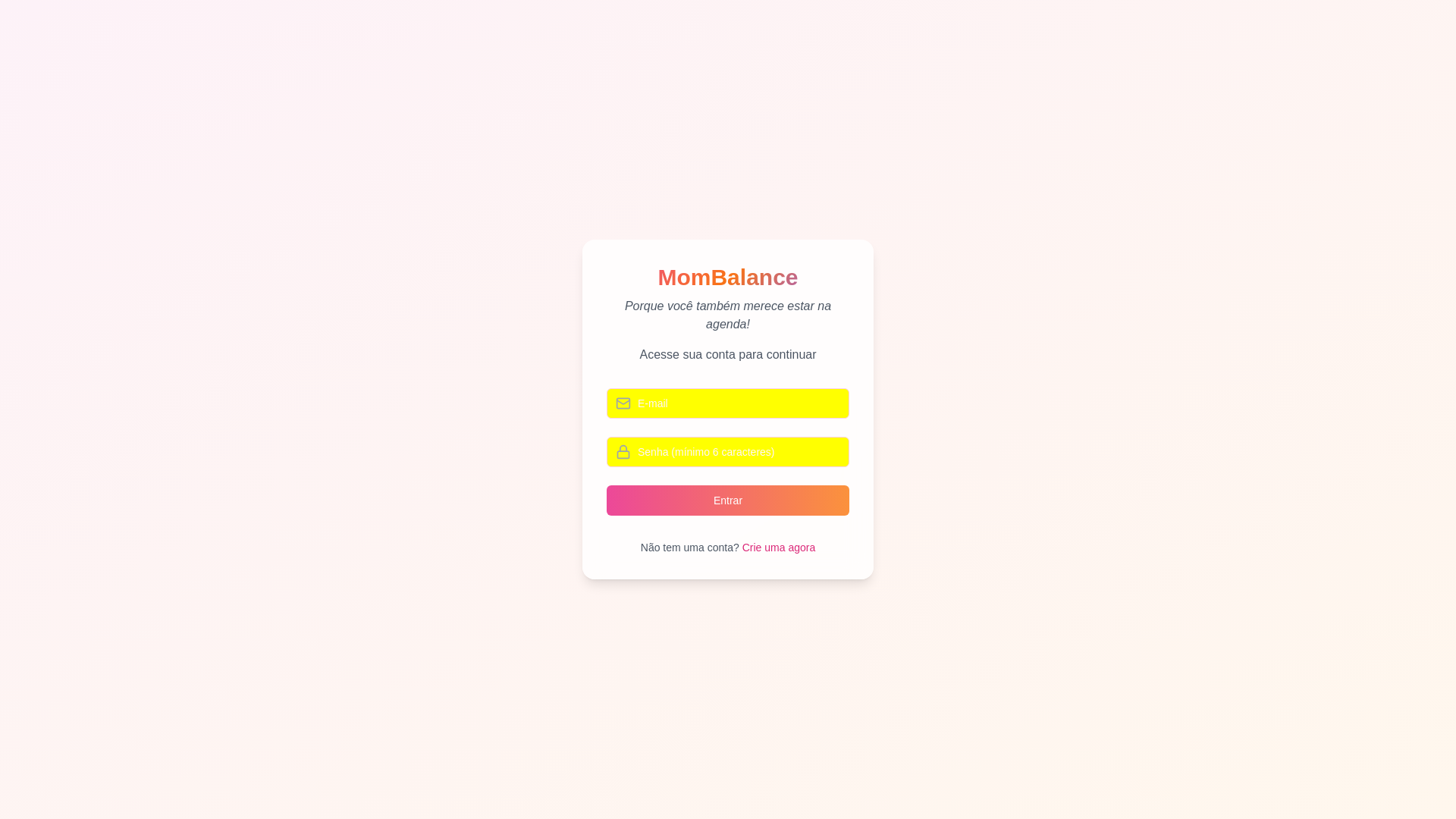 website screenshot of https://mombalance.com.br/