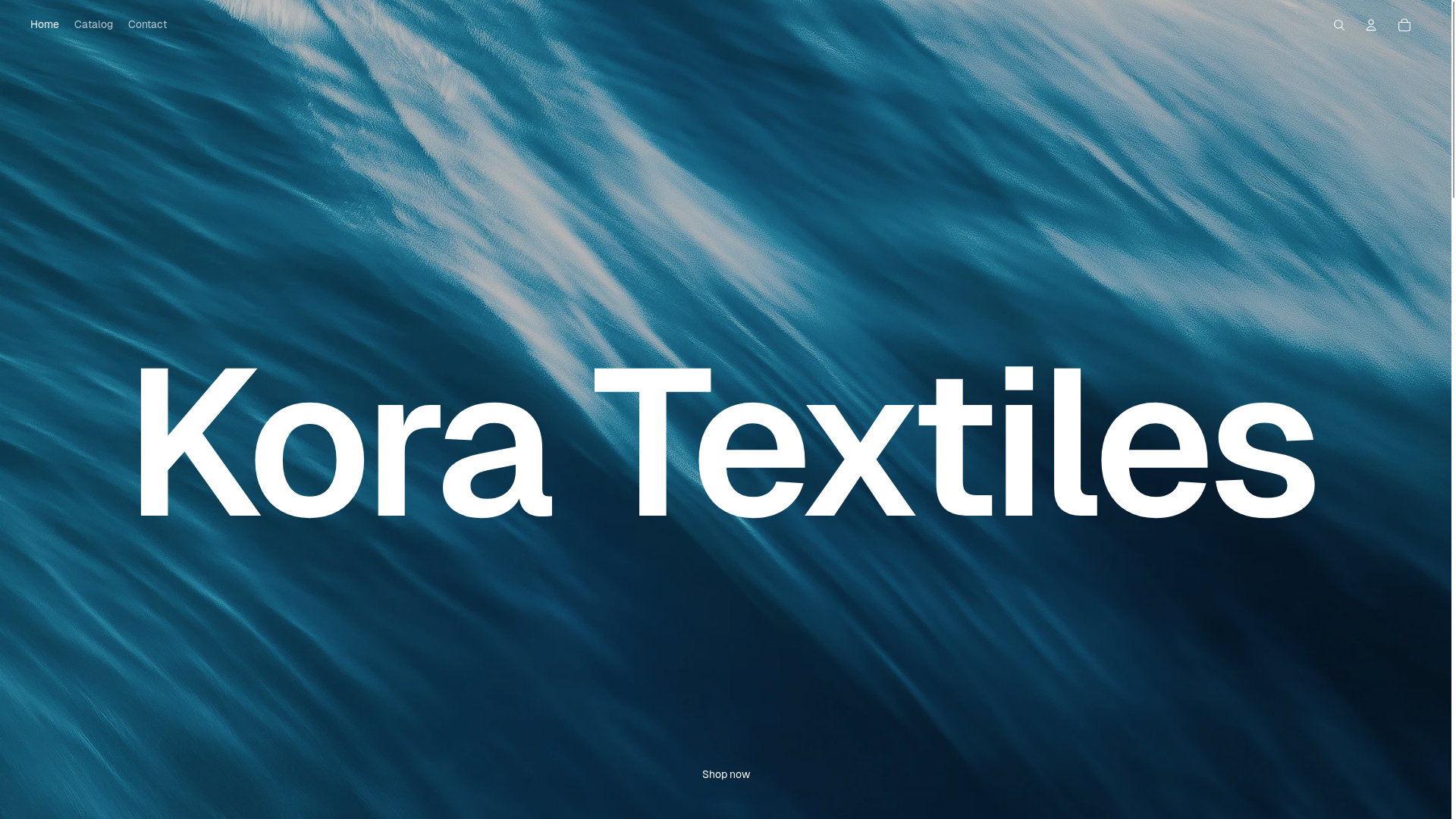 website screenshot of https://koratextiles.pk/