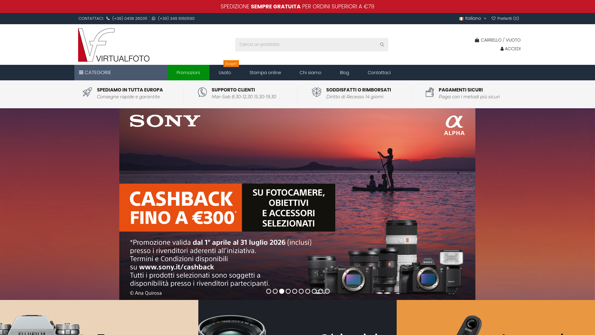website screenshot of https://virtualfoto.work/