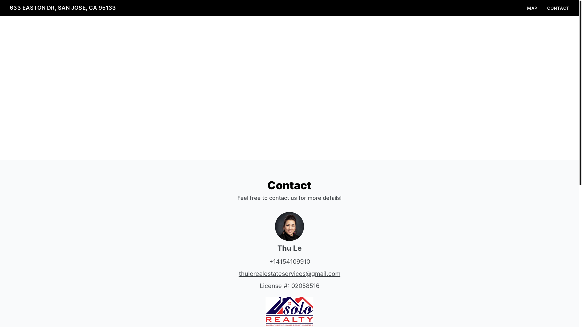 website screenshot of https://633eastondr.com/