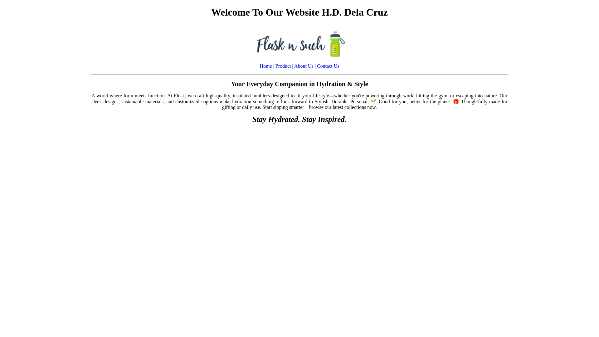 website screenshot of https://final-website-activity-hdc.pages.dev/