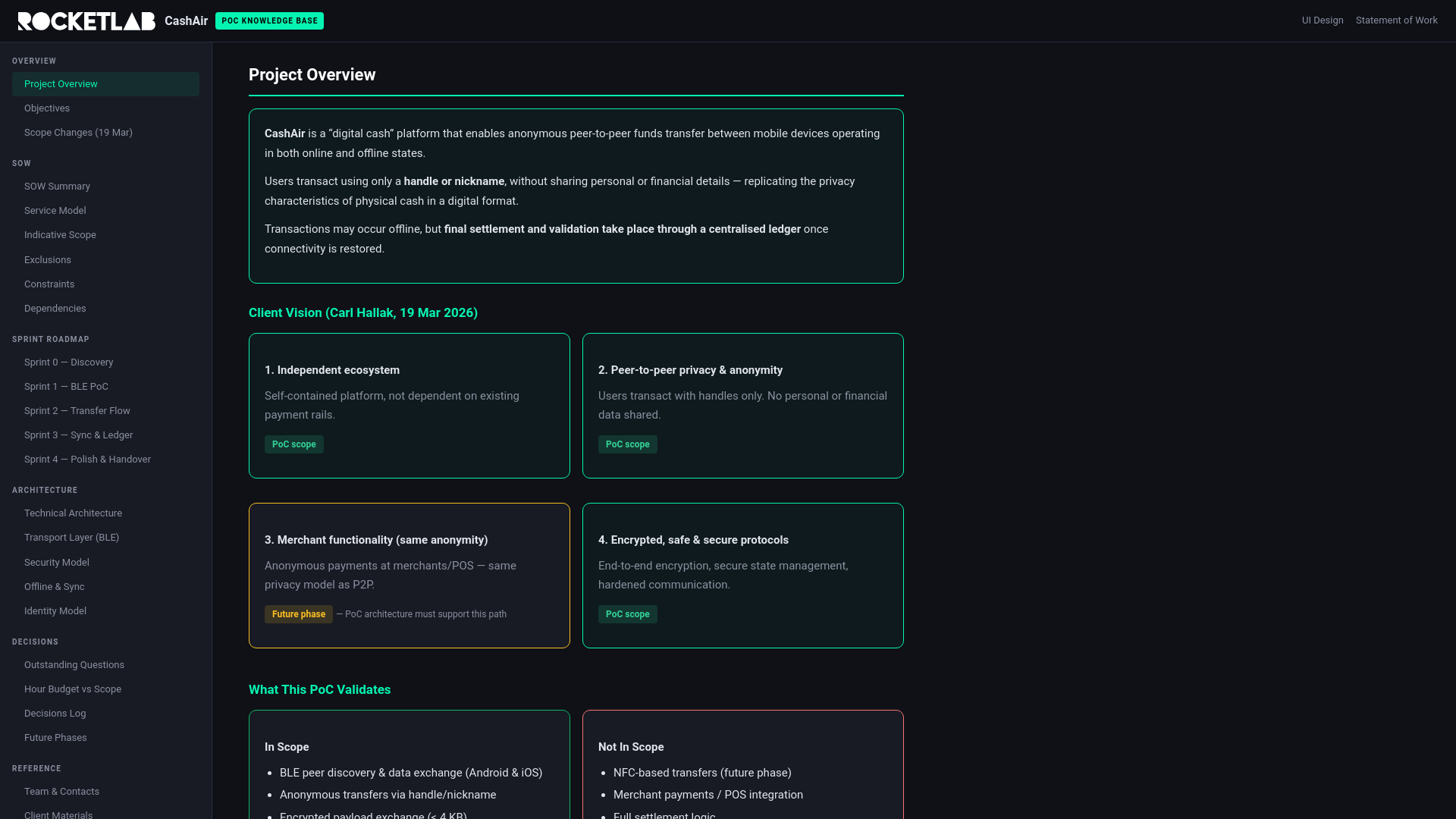 website screenshot of https://rocketlab-cashair.pages.dev/