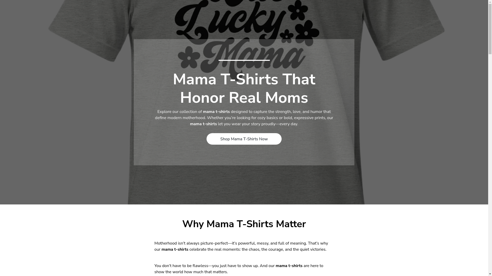 website screenshot of https://mommys-angel.pages.dev/
