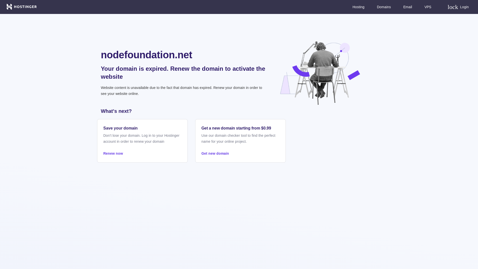website screenshot of https://nodefoundation.net/