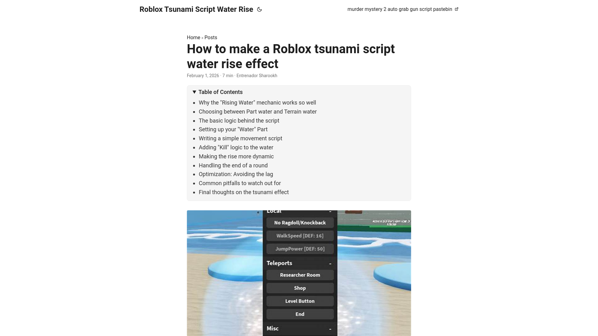 website screenshot of https://roblox-tsunami-script-water-rise.pages.dev/