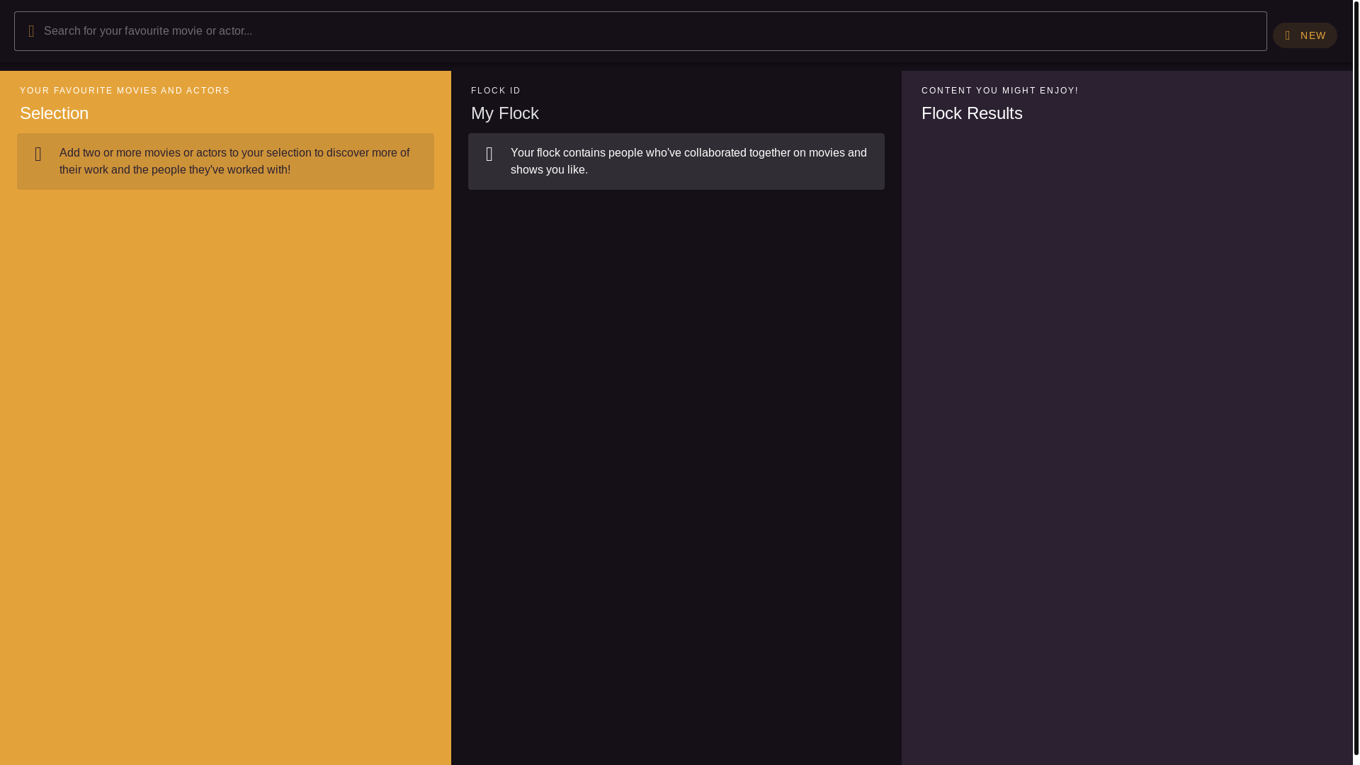 website screenshot of https://flickflock.pages.dev/