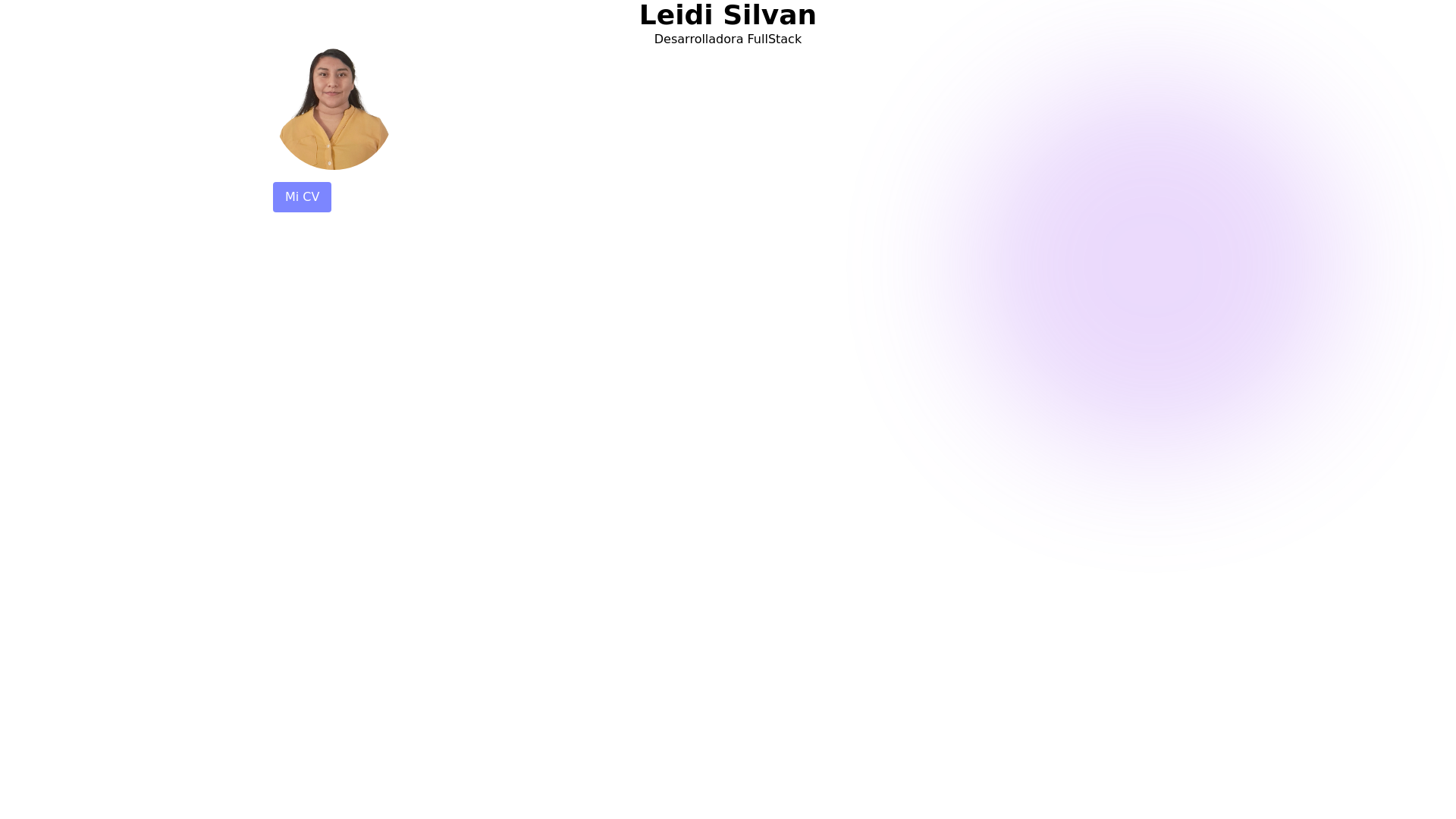 website screenshot of https://leidisilvan.com/