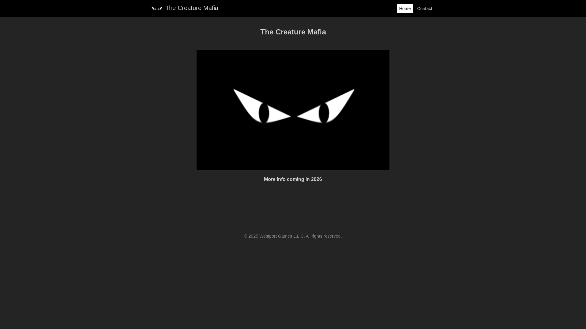 website screenshot of https://creature-mafia-homepage.pages.dev/