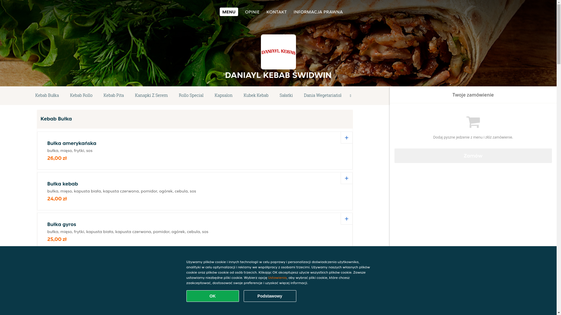 website screenshot of https://daniayl-kebab-swidwin.pl/