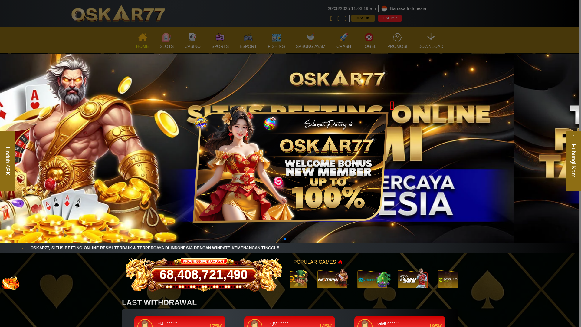 website screenshot of https://oskar77jhn.lol/