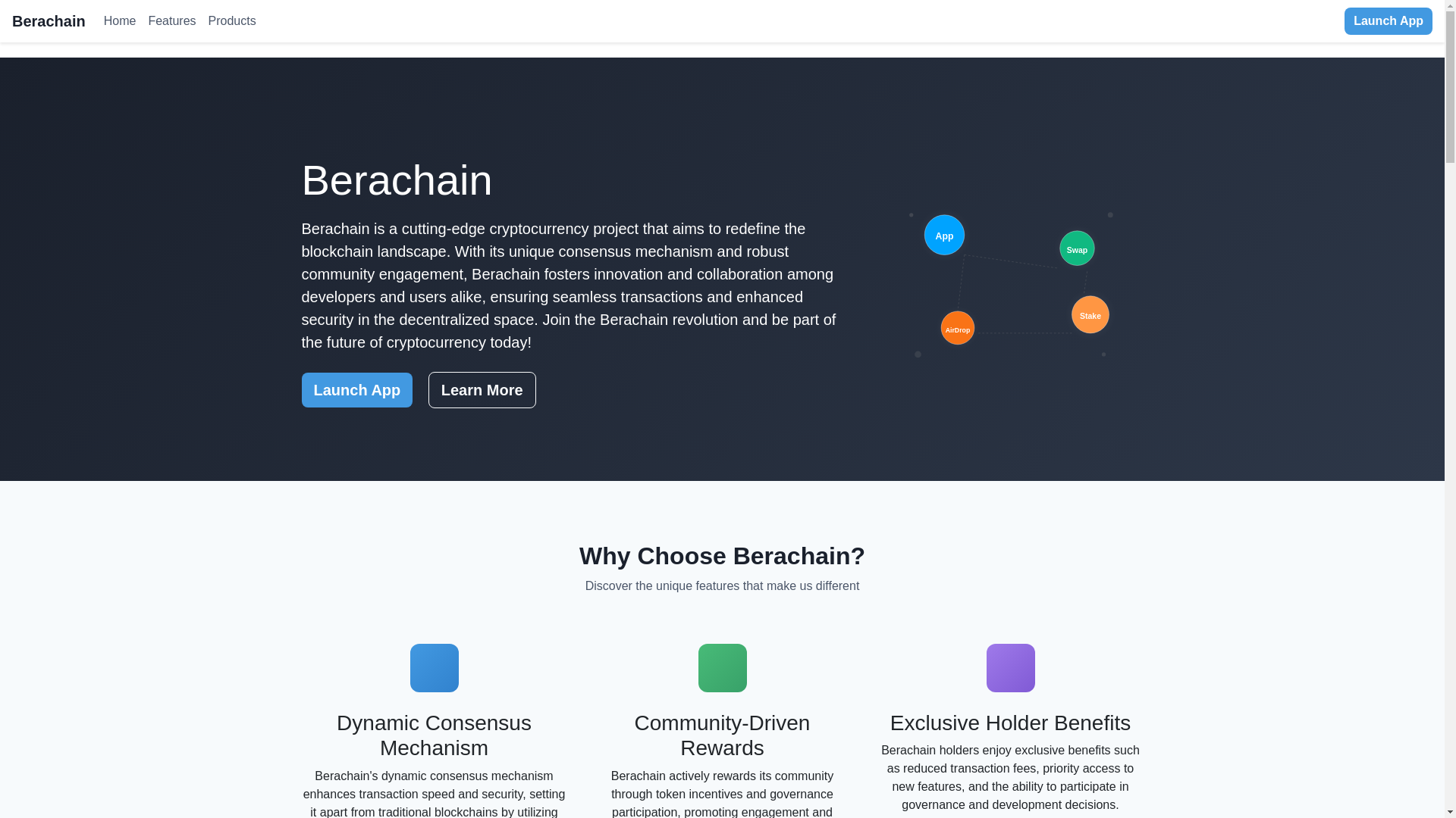 website screenshot of https://web3-berachain.com/