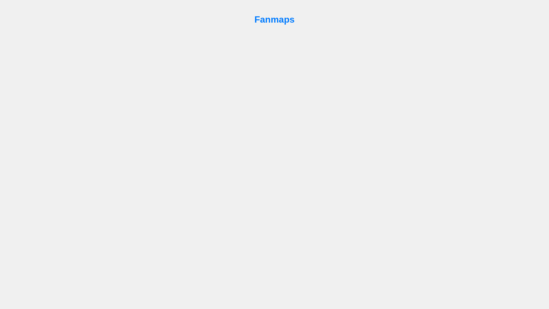 website screenshot of https://fanmaps.org/