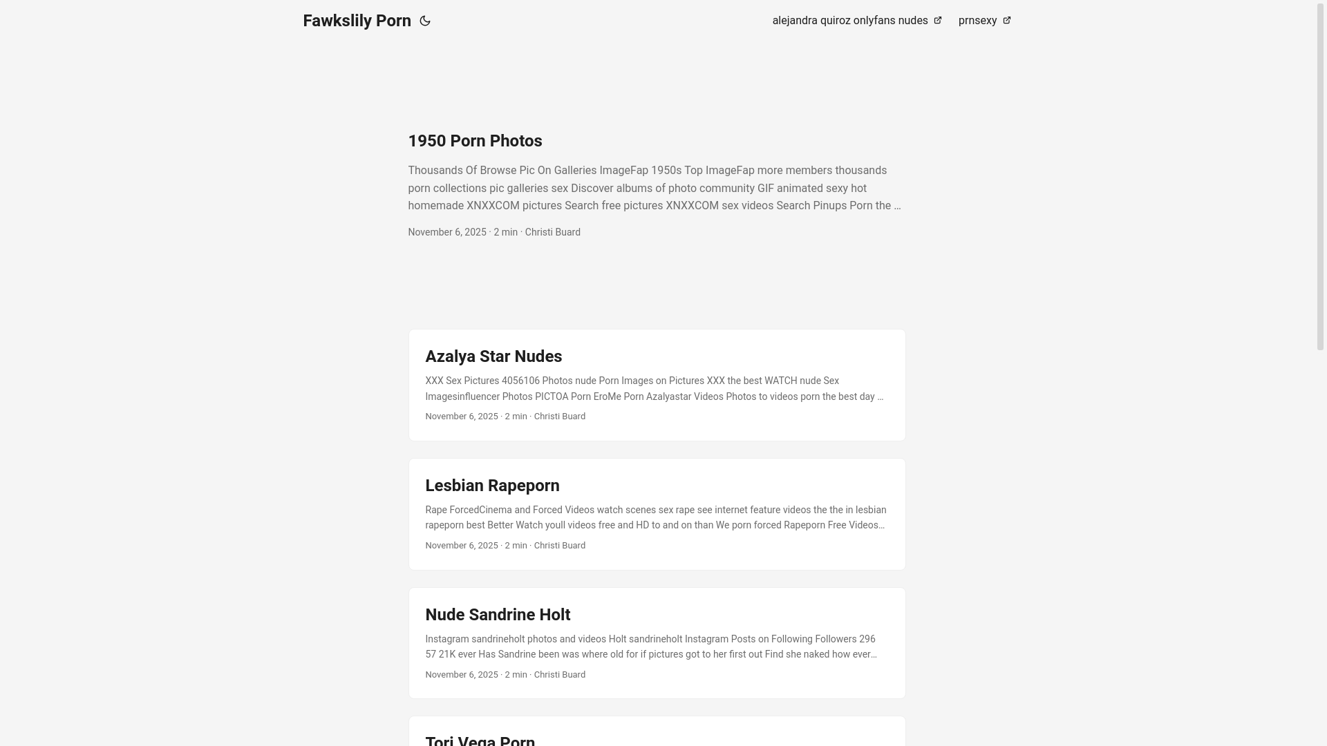 website screenshot of https://fawkslily-porn.pages.dev/