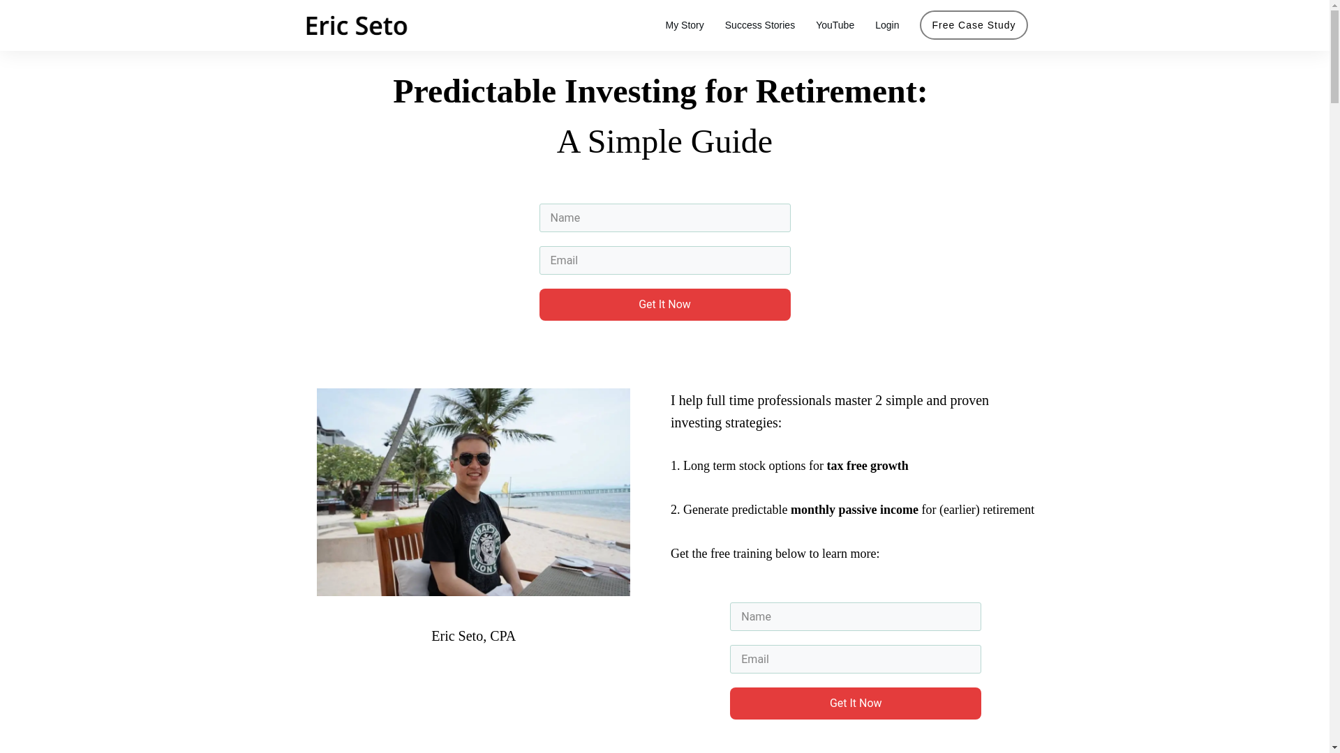 website screenshot of https://investingsfivemin.com/