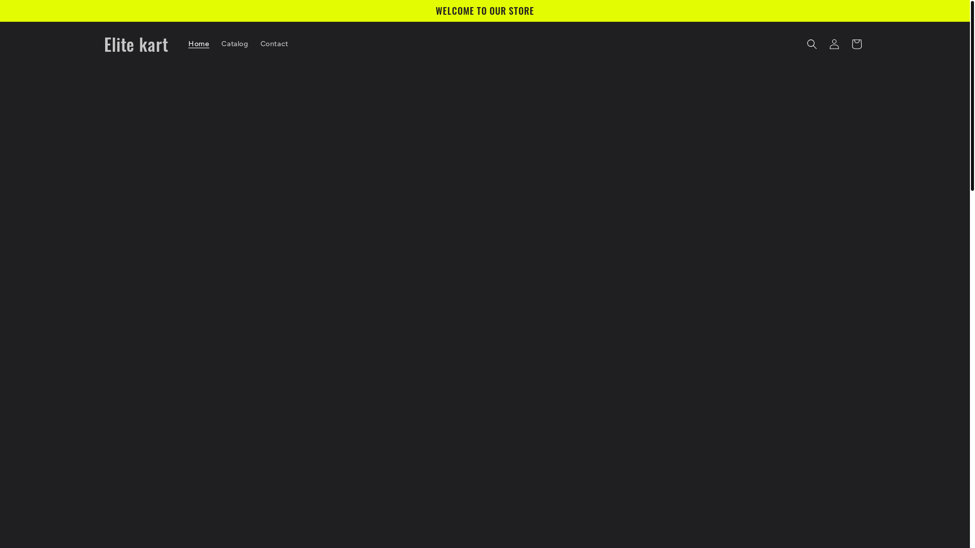 website screenshot of https://elitekart.us/
