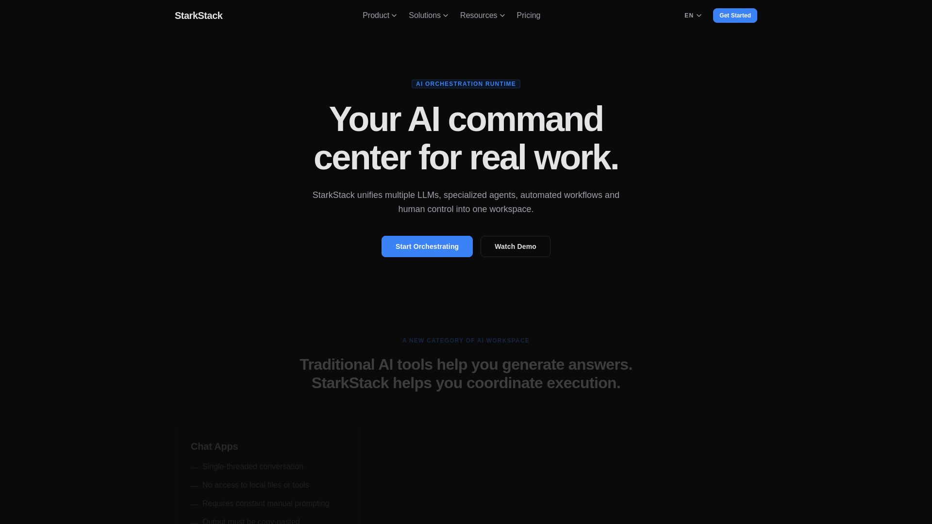 website screenshot of https://starkstack-website.pages.dev/