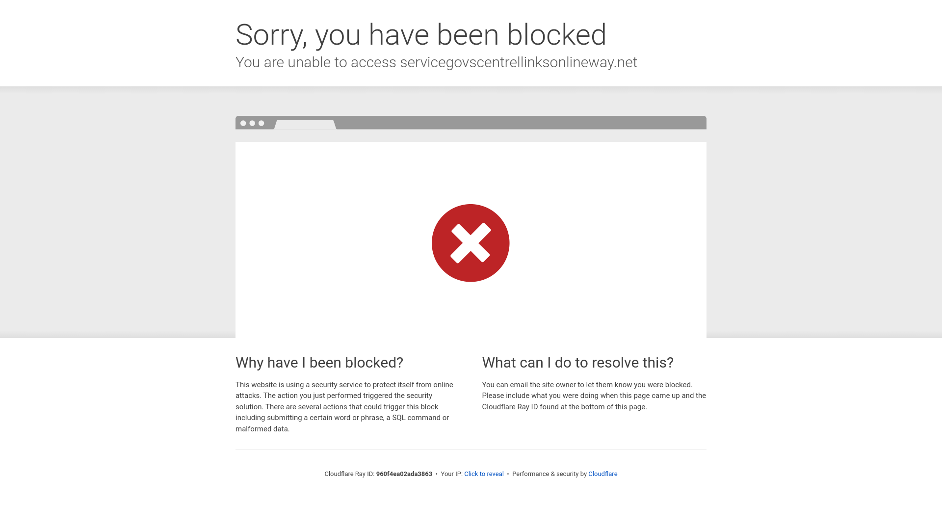 website screenshot of https://servicegovscentrellinksonlineway.net/
