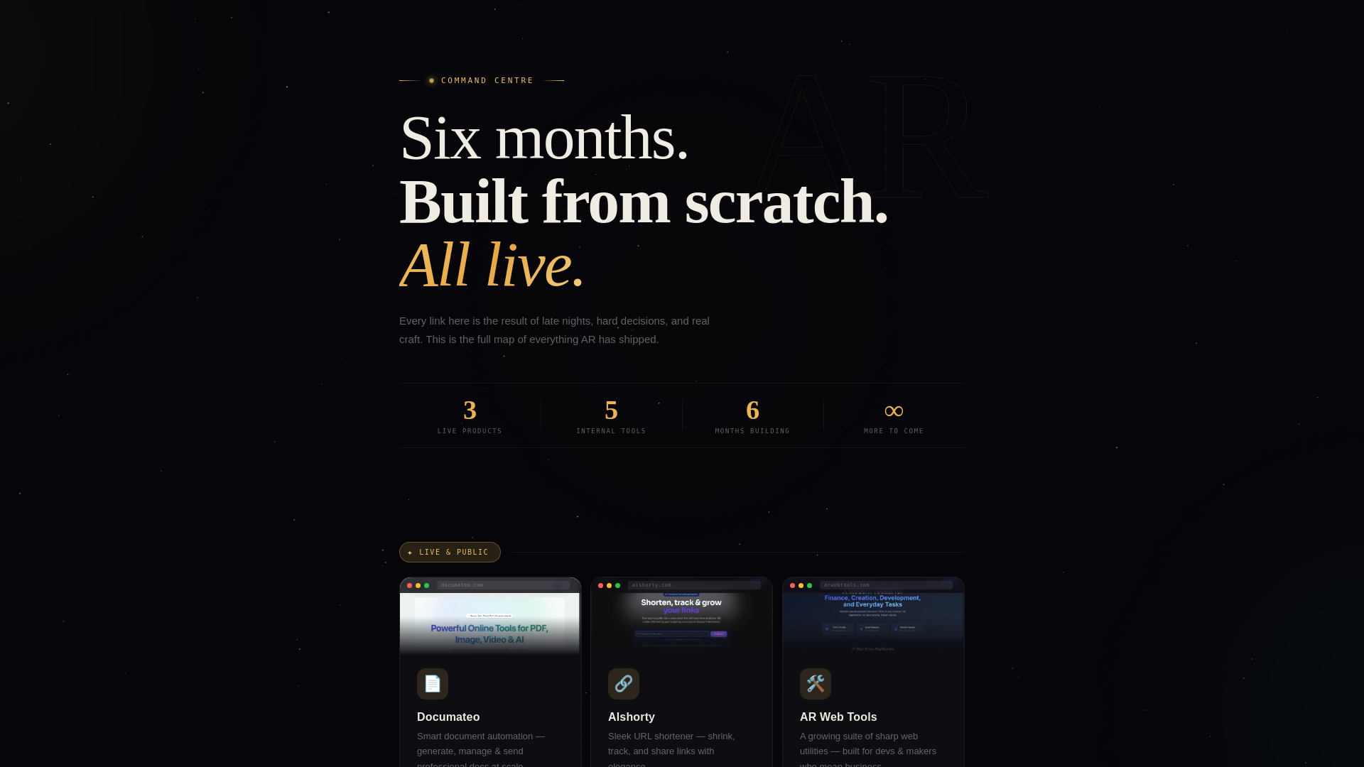 website screenshot of https://asarone.pages.dev/