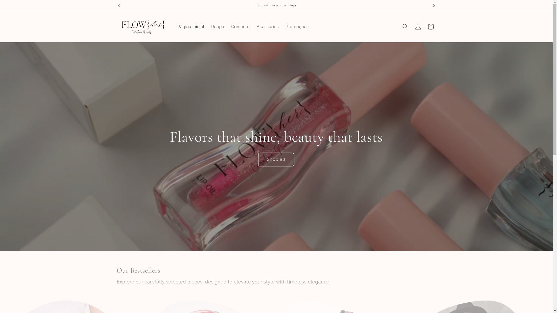 website screenshot of https://flowherbeauty.com/