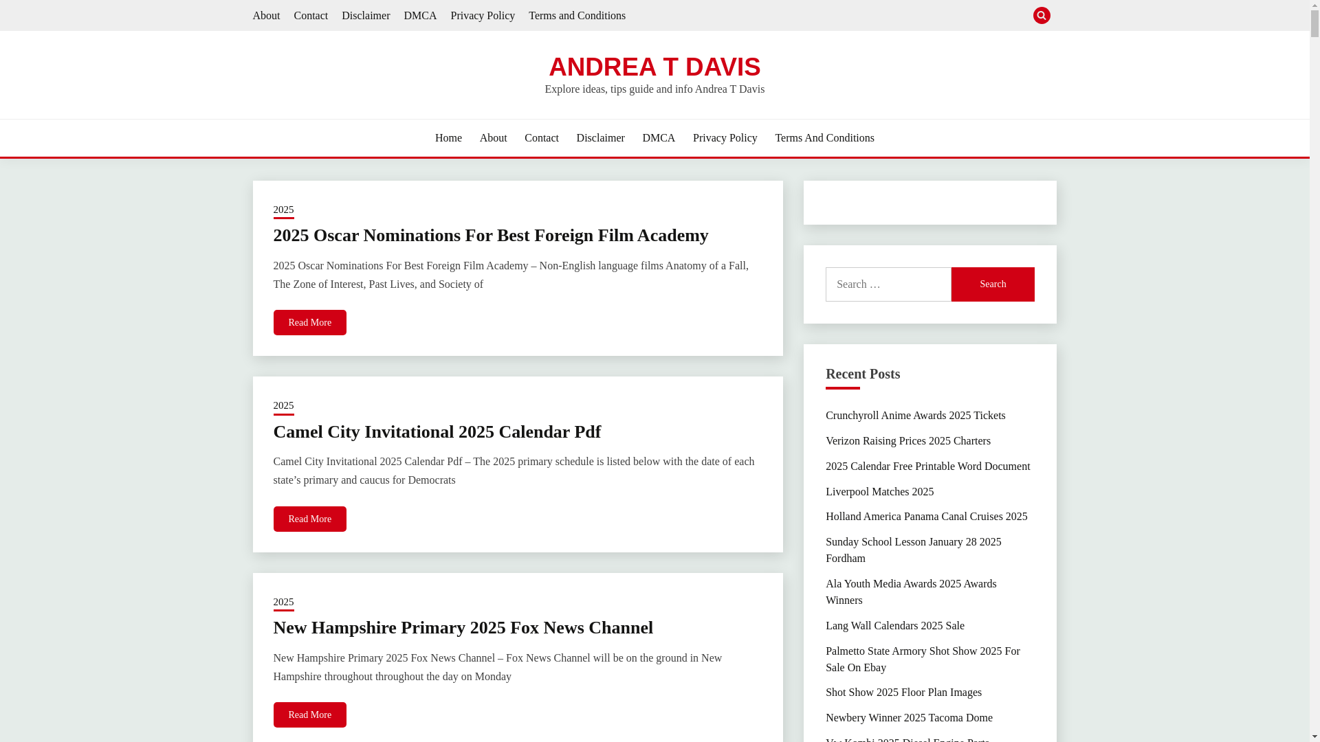 website screenshot of https://andreatdavise.pages.dev/