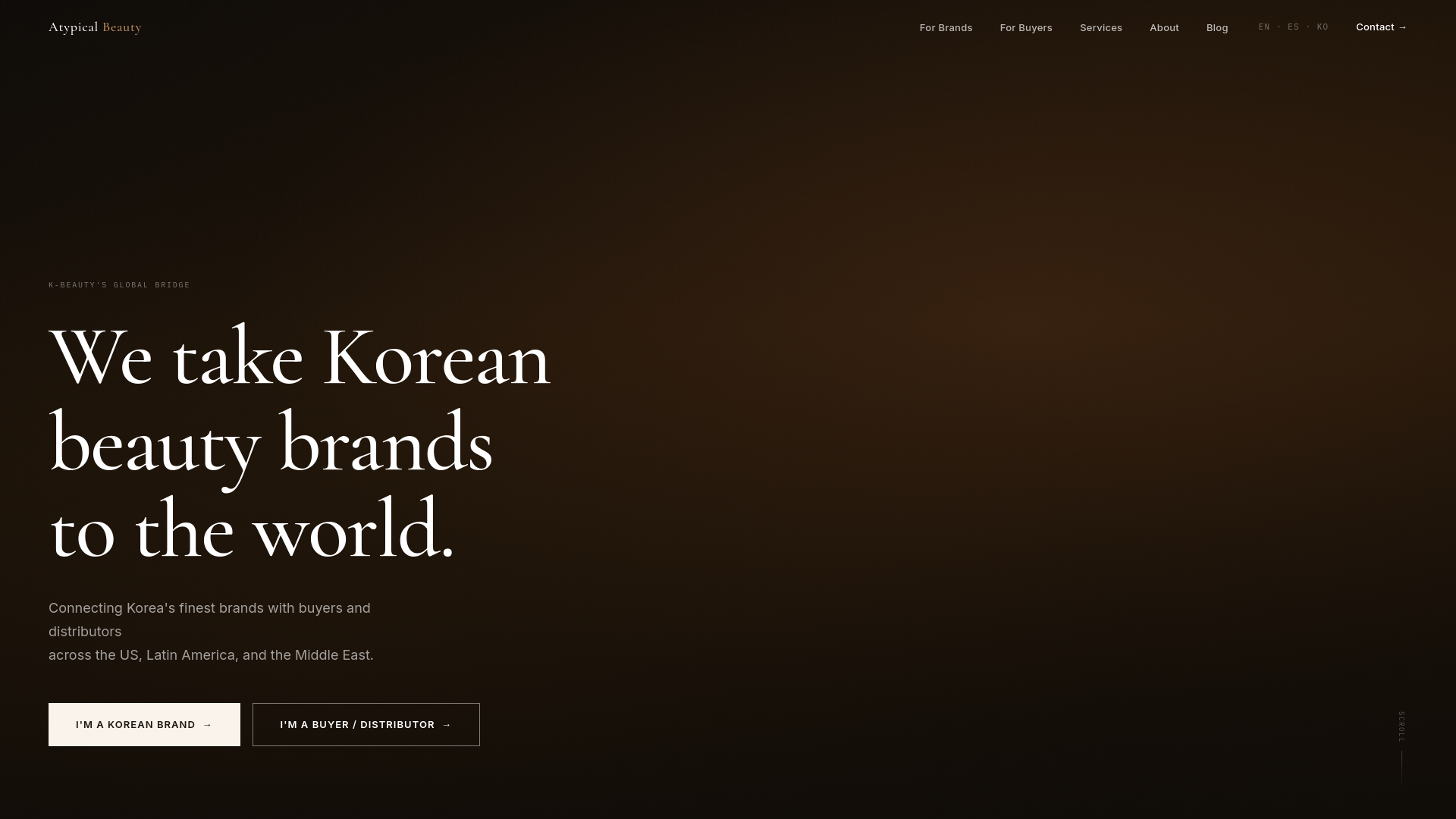 website screenshot of https://ab-beauty.pages.dev/