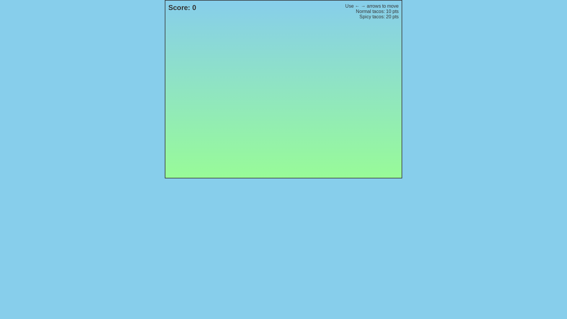 website screenshot of https://tacocatcher.com/
