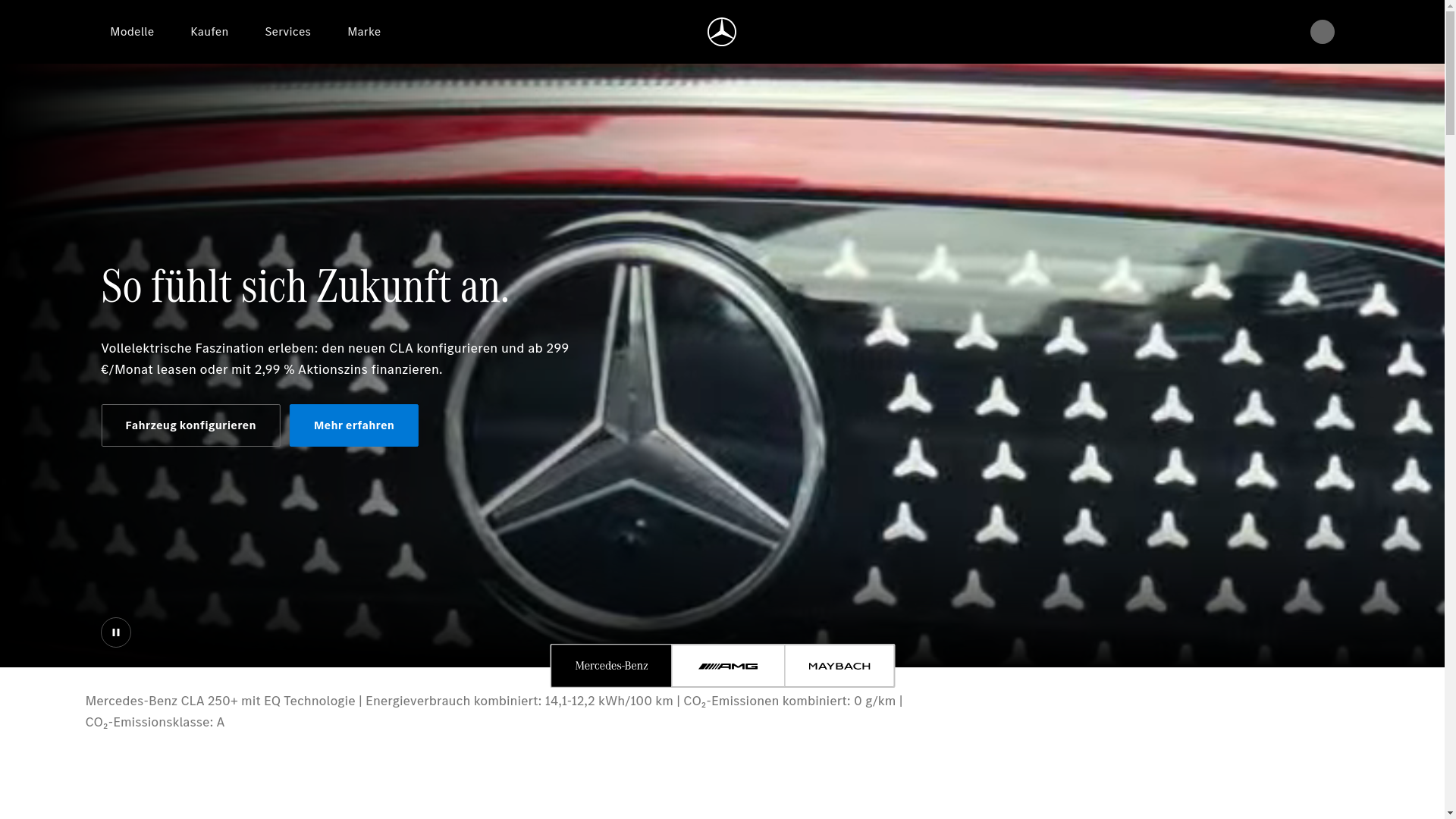 website screenshot of https://mercedesvip.de/
