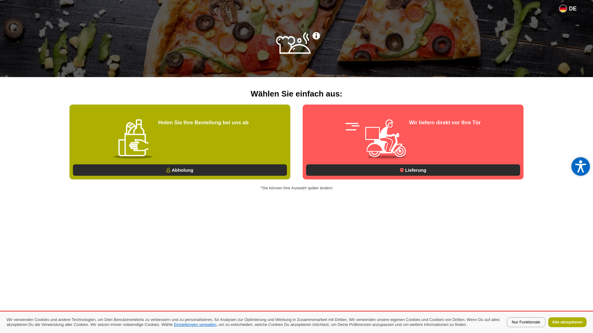 website screenshot of https://monte-restaurant-dortmund.de/