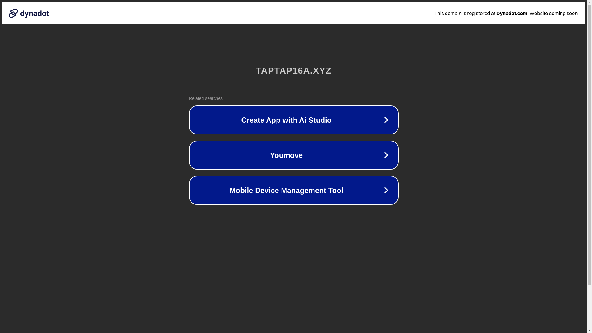 website screenshot of https://taptap16a.xyz/