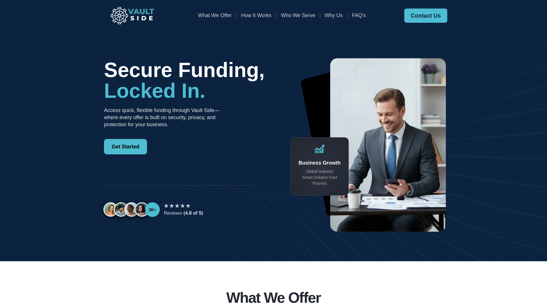 website screenshot of https://covershareserve.co