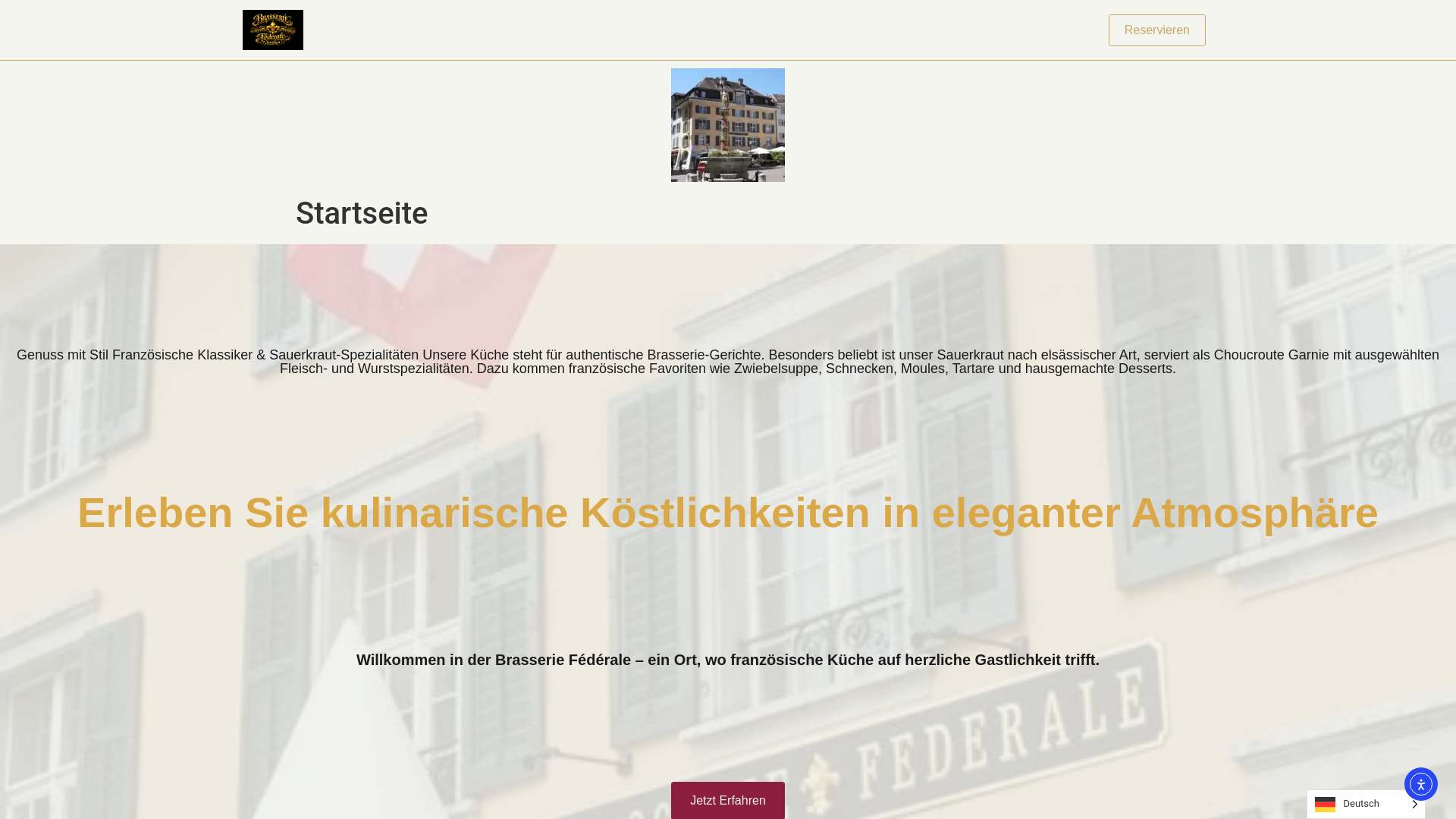 website screenshot of https://federalesolothurn.ch