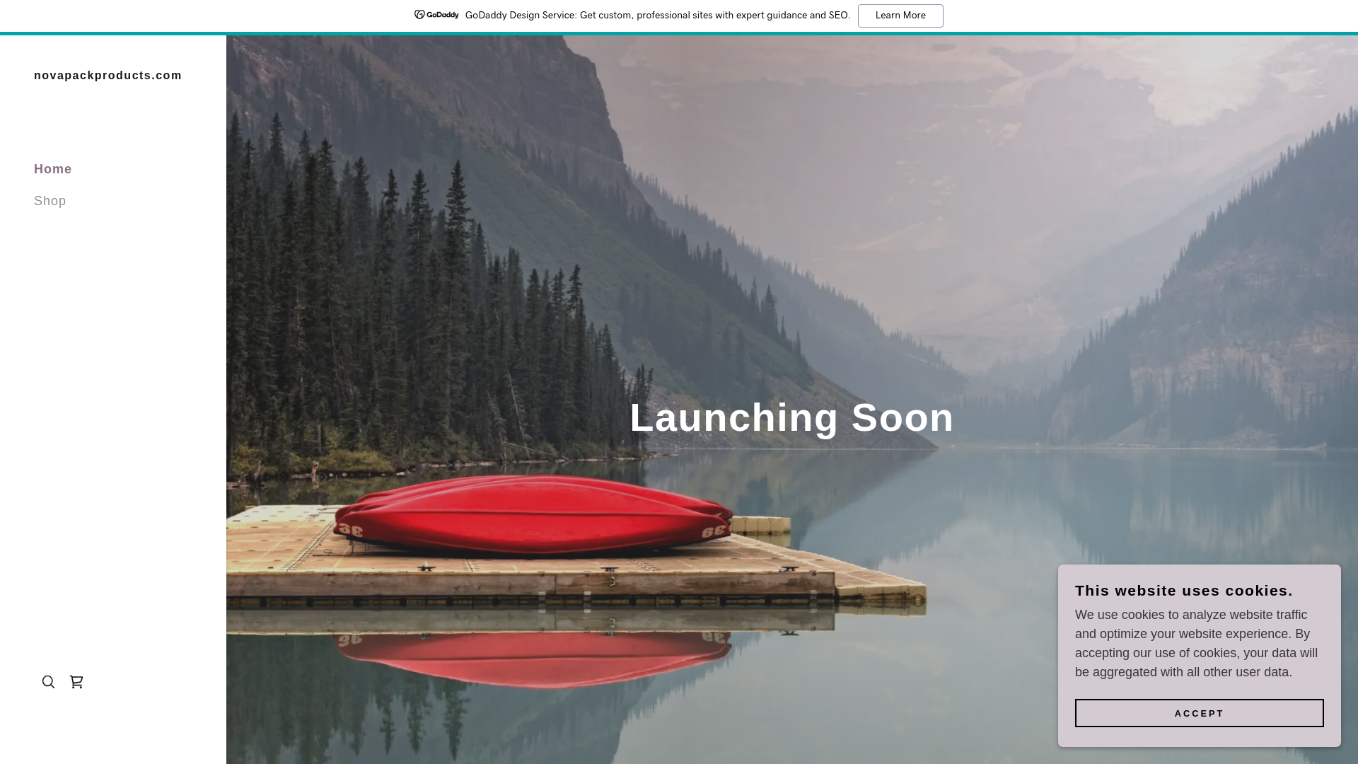 website screenshot of https://novapackproducts.com/