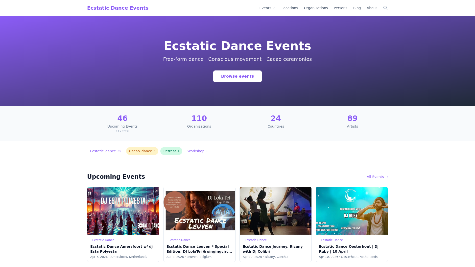 website screenshot of https://ecstatic-portal.pages.dev/