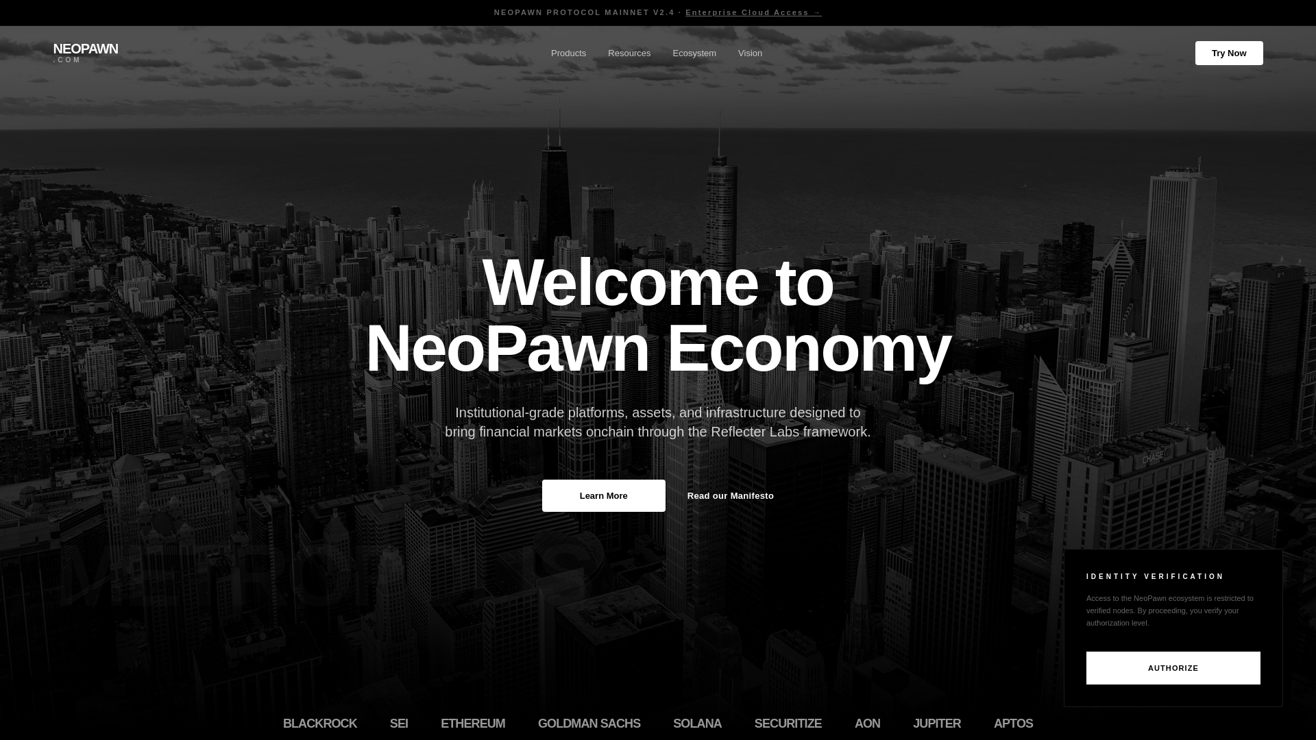 website screenshot of https://neopawn-v1.pages.dev/