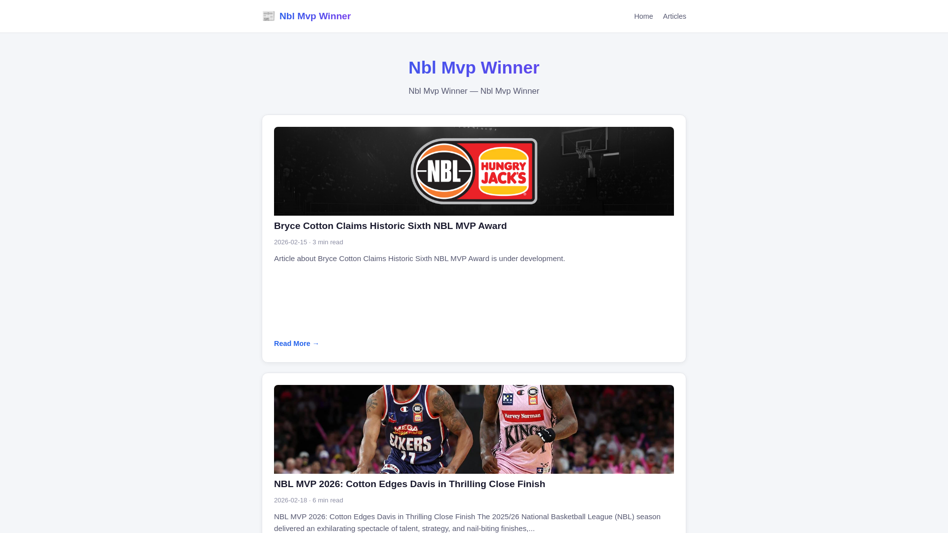 website screenshot of https://nbl-mvp-winner.pages.dev/