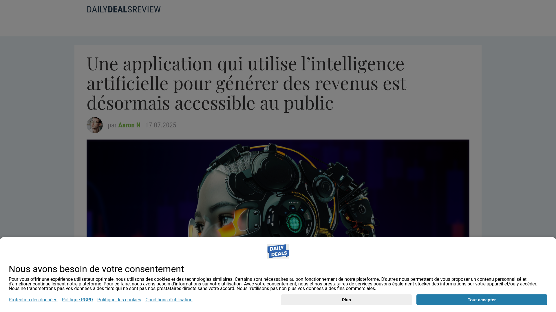 website screenshot of https://synaptiqueur.com/